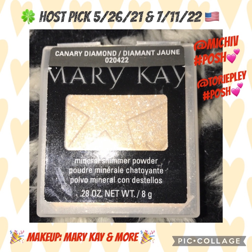 Mary Kay Canary Diamond 💎 mineral shimmer powder 🔥